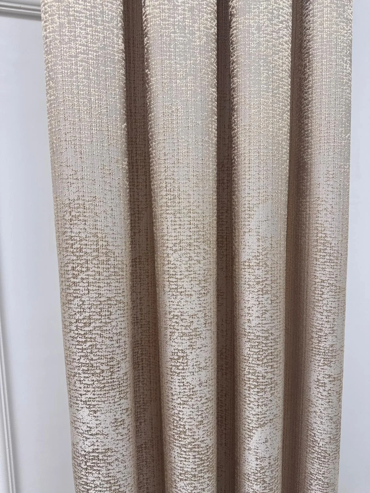 NİVEMESHOME  ÇAĞLA V-5201 KREM  1/3 PİLELİ FON PERDE
