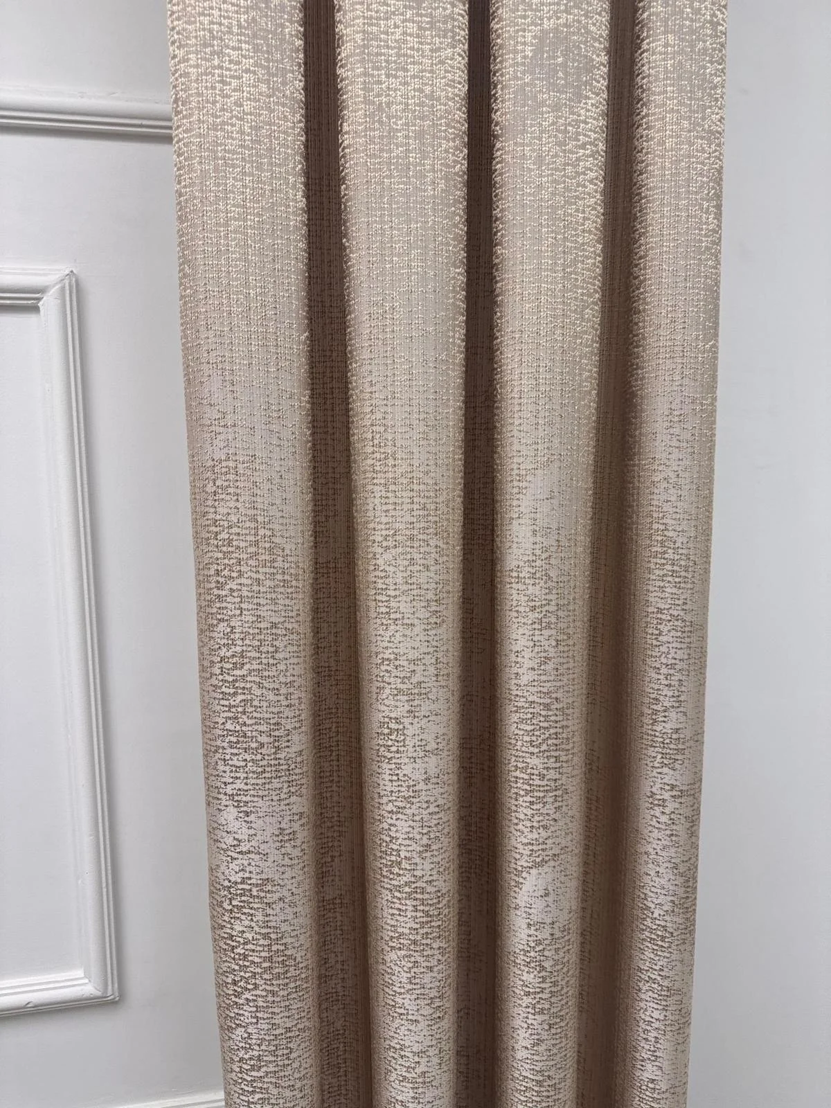 NİVEMESHOME  ÇAĞLA V-5201 KREM  1/3 PİLELİ FON PERDE