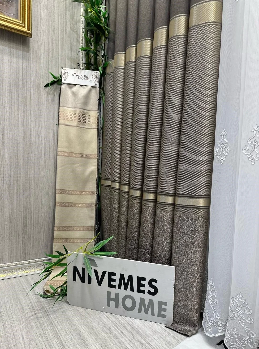 NIVEMESHOME ДЕНИЗ FT614177 V-5302 ТОПРАК 1/3 ЩЕЛК ПИЛЕЛЬНАЯ ЗАНАВЕС APM