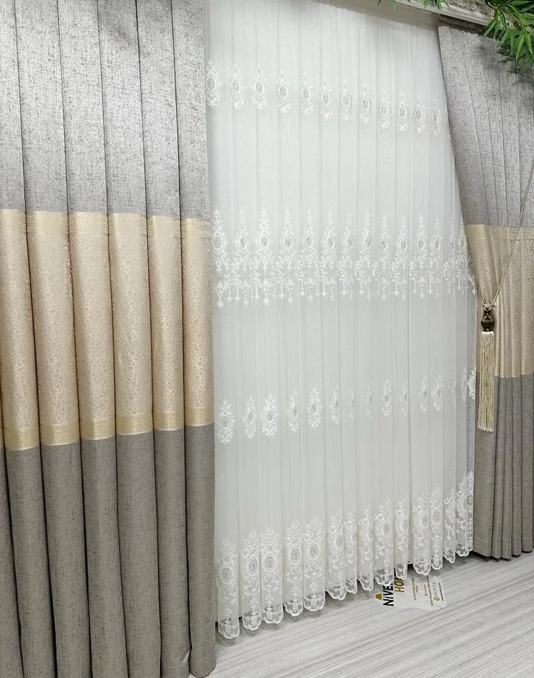 NİVEMESHOME DEREN 2846 1/3 SIK PİLELİ TÜL PERDE APM