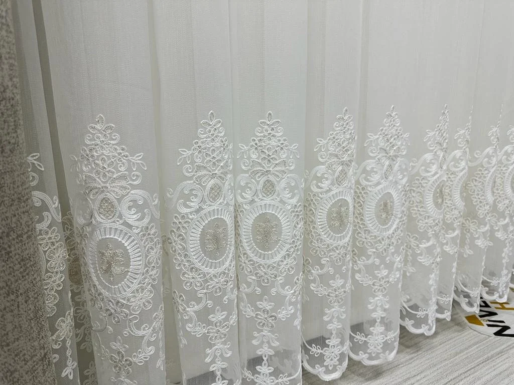 NİVEMESHOME DEREN 2846 1/3 SIK PİLELİ TÜL PERDE APM