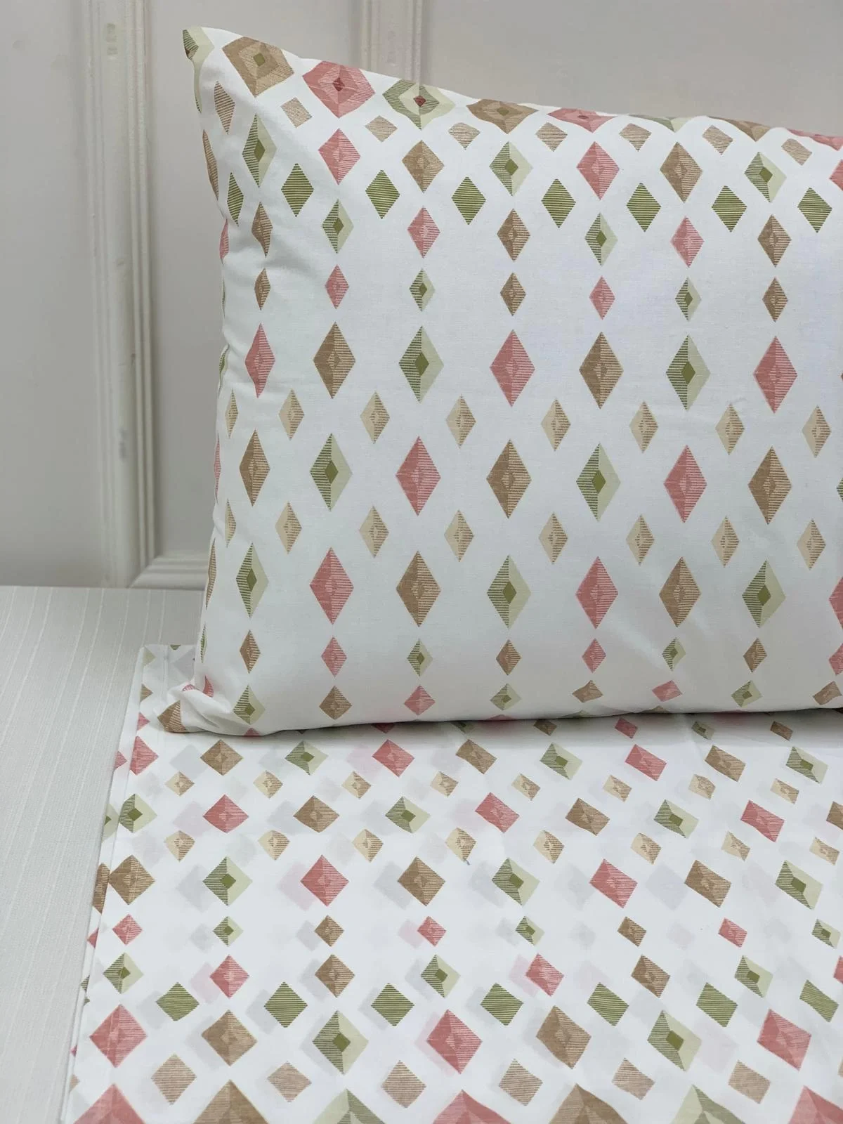 FUNDA DE ALMOHADA CUADRADA DE 2 PIEZAS CON ESTAMPADO DE MODELO DE NÍVEMESHOME CON TAPA DE 50X70
