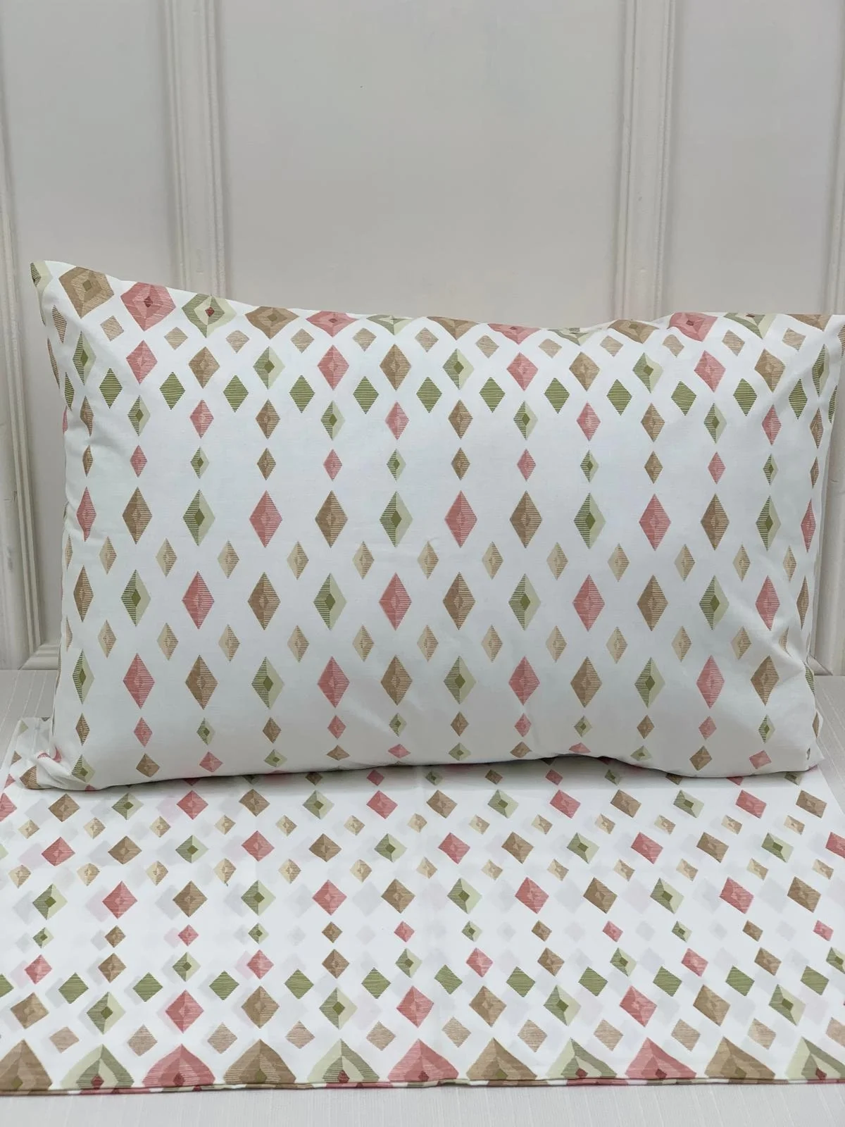 FUNDA DE ALMOHADA CUADRADA DE 2 PIEZAS CON ESTAMPADO DE MODELO DE NÍVEMESHOME CON TAPA DE 50X70