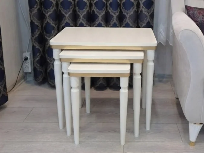 NİVEMESHOME DURU KREM-GOLD 3 LÜ LÜX ZİGON
