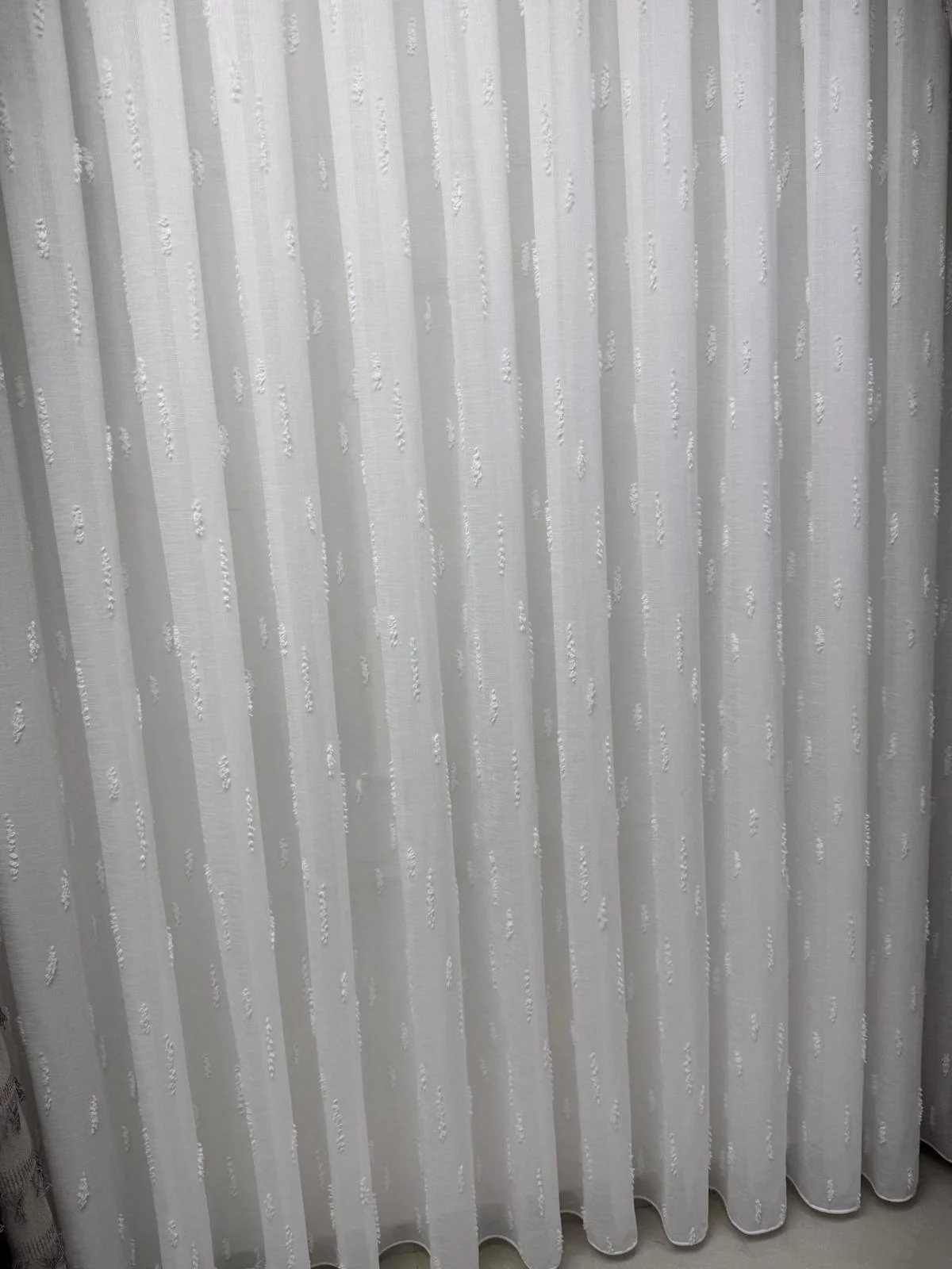 NİVEMESHOME EFSUN  EKRU  1/3 PİLELİ TÜL PERDE