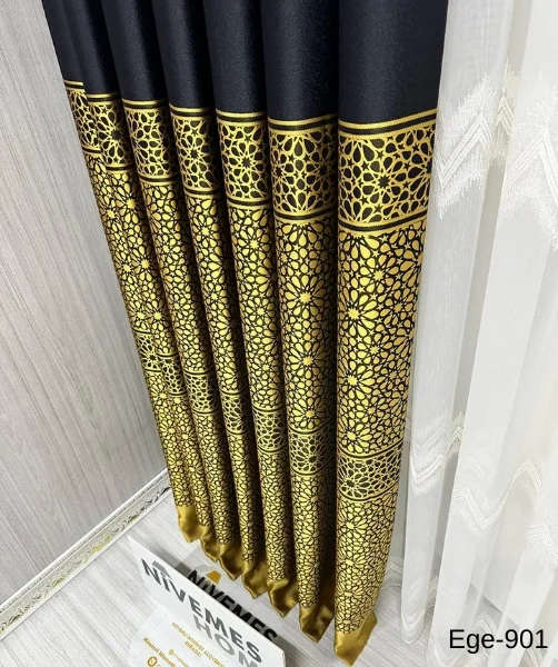 NİVEMESHOME EGE NEGRO- ORO FIR1240 V-901 1/3 TAPIZADO CORTINA ENROLLABLE APM