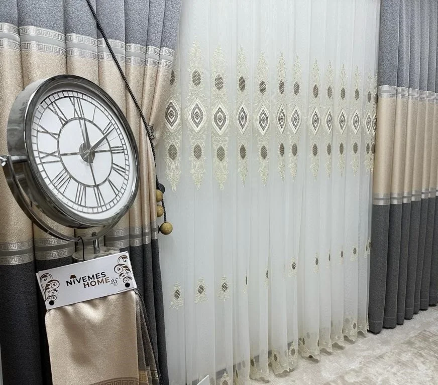NİVEMESHOME ELİZA V-190 1/3 SIK PİLE FON PERDE APM