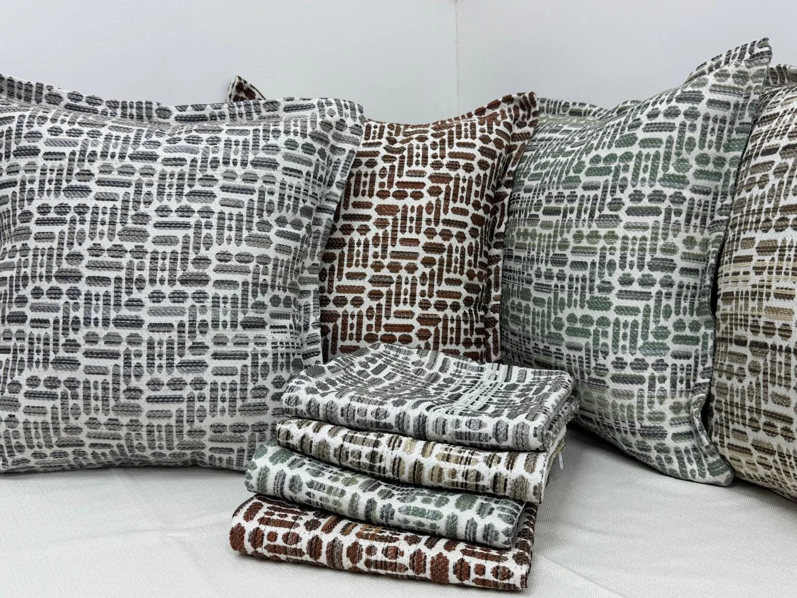 NİVEMESHOME FODERA PER CUSCINO IMBOTTITO IN FIBRA 45X45 LISÀ 02 VERDE