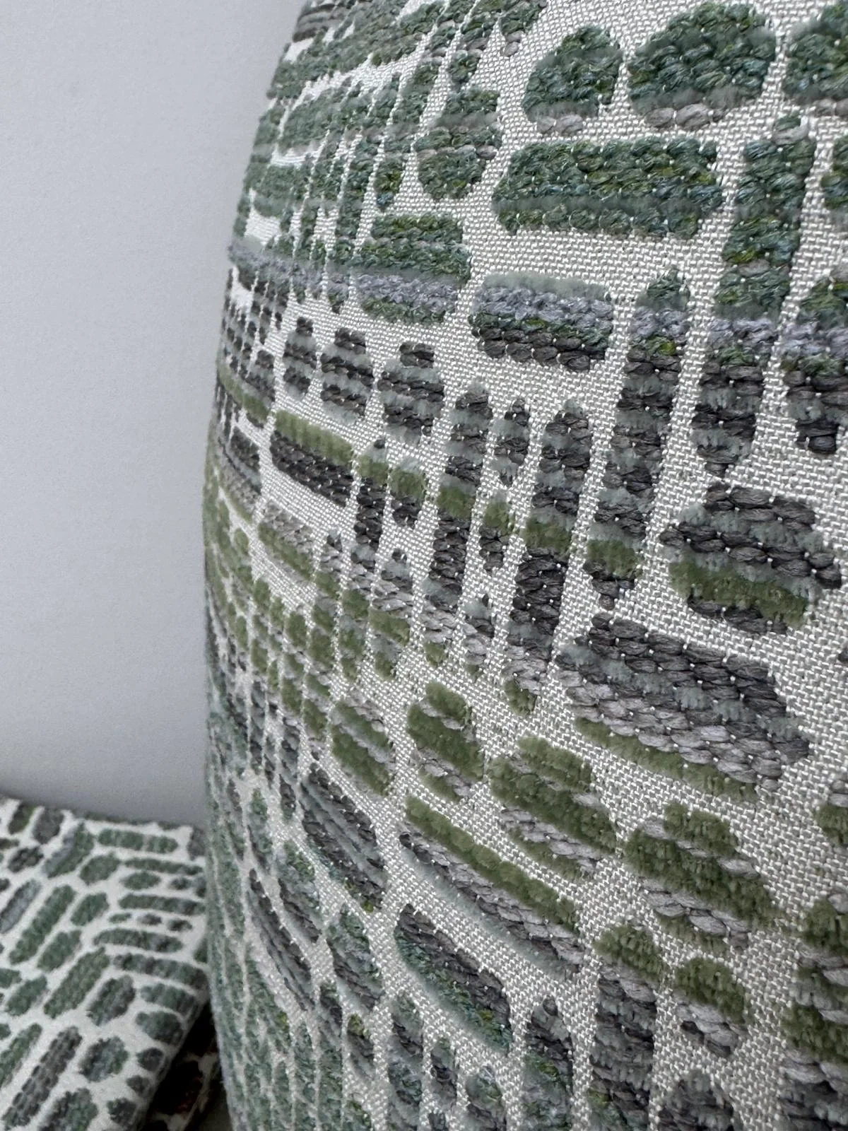 NİVEMESHOME FODERA PER CUSCINO IMBOTTITO IN FIBRA 45X45 LISÀ 02 VERDE