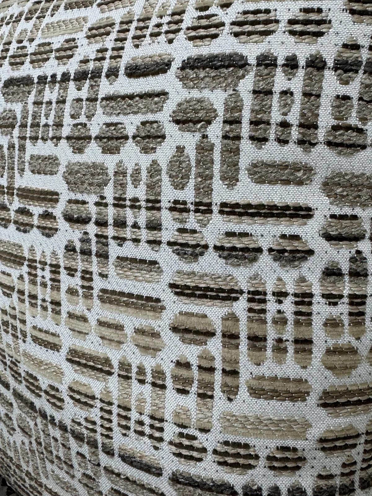 NIVEMESHOME FIBER FILLED CUSHION 45X45 LISA 03 VISONE