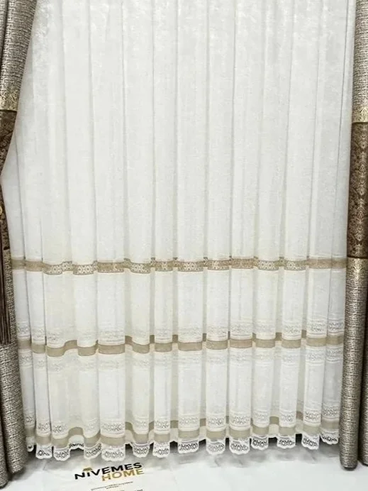 NİVEMESHOME GARDENYA 1/3 GUSTO PILONNAZY TÜL PERDE APM