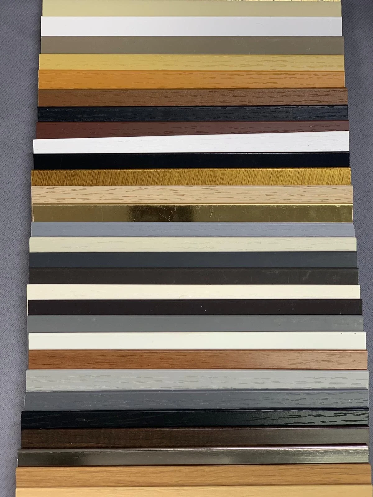 NİVEMESHOME GRİ AHŞAP JALUZİ 50 MM REDÜKTÖRLÜ+KURDELALI PERDE