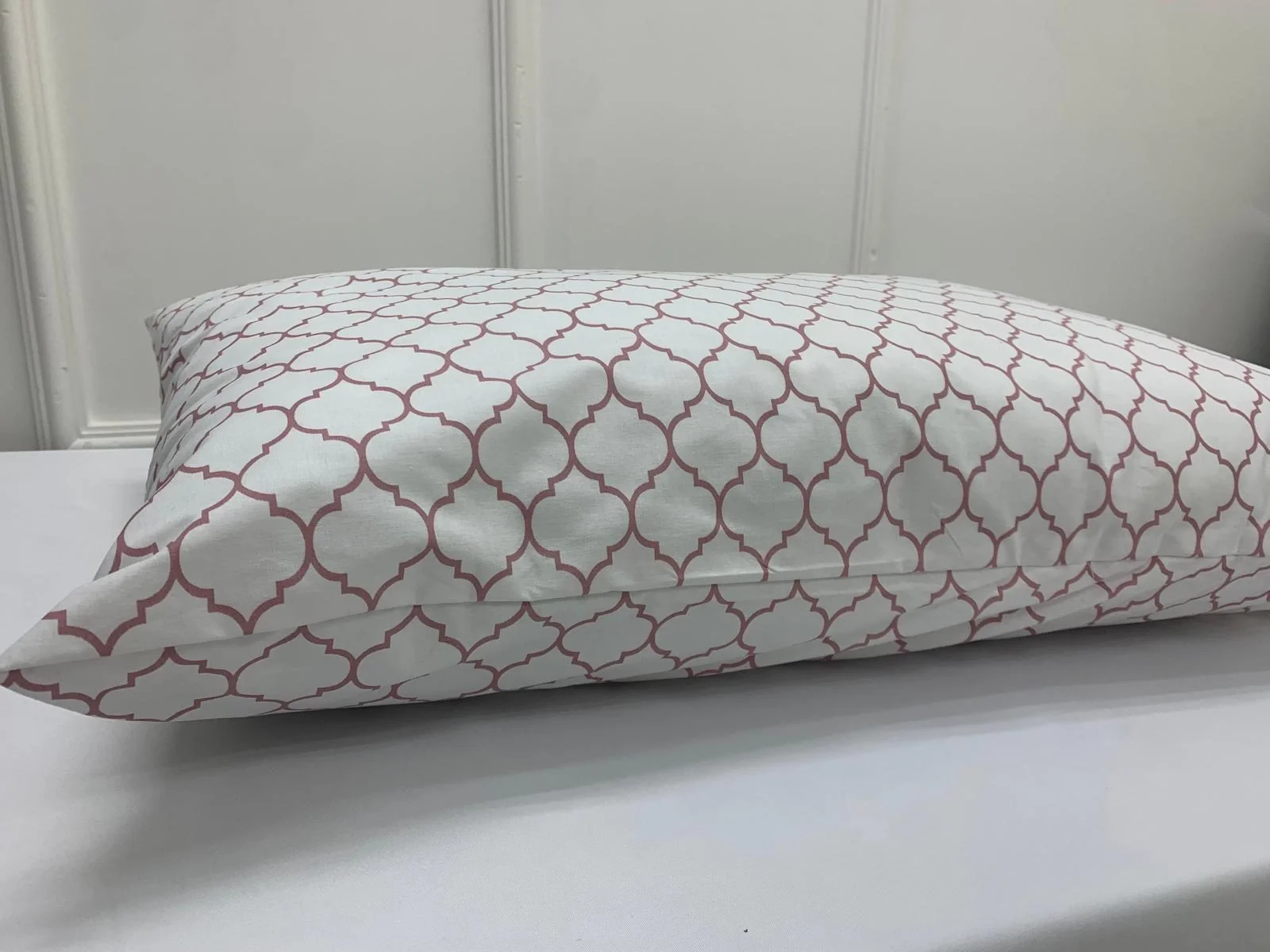 NİVEMESHOME ROSA SECA FUNDAS DE COJÍN GEOMÉTRICAS CON CIERRE DE 2 PIEZAS 50X70