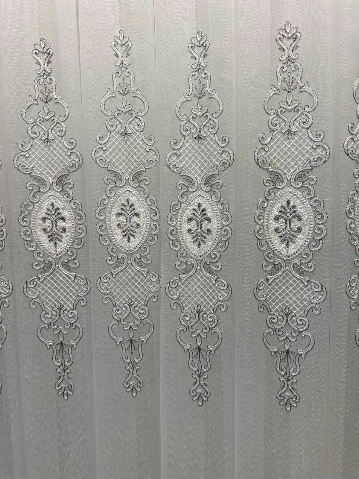 NİVEMESHOME CRESCENT 1/3 DENSELY PLEATED TULLE CURTAIN APM