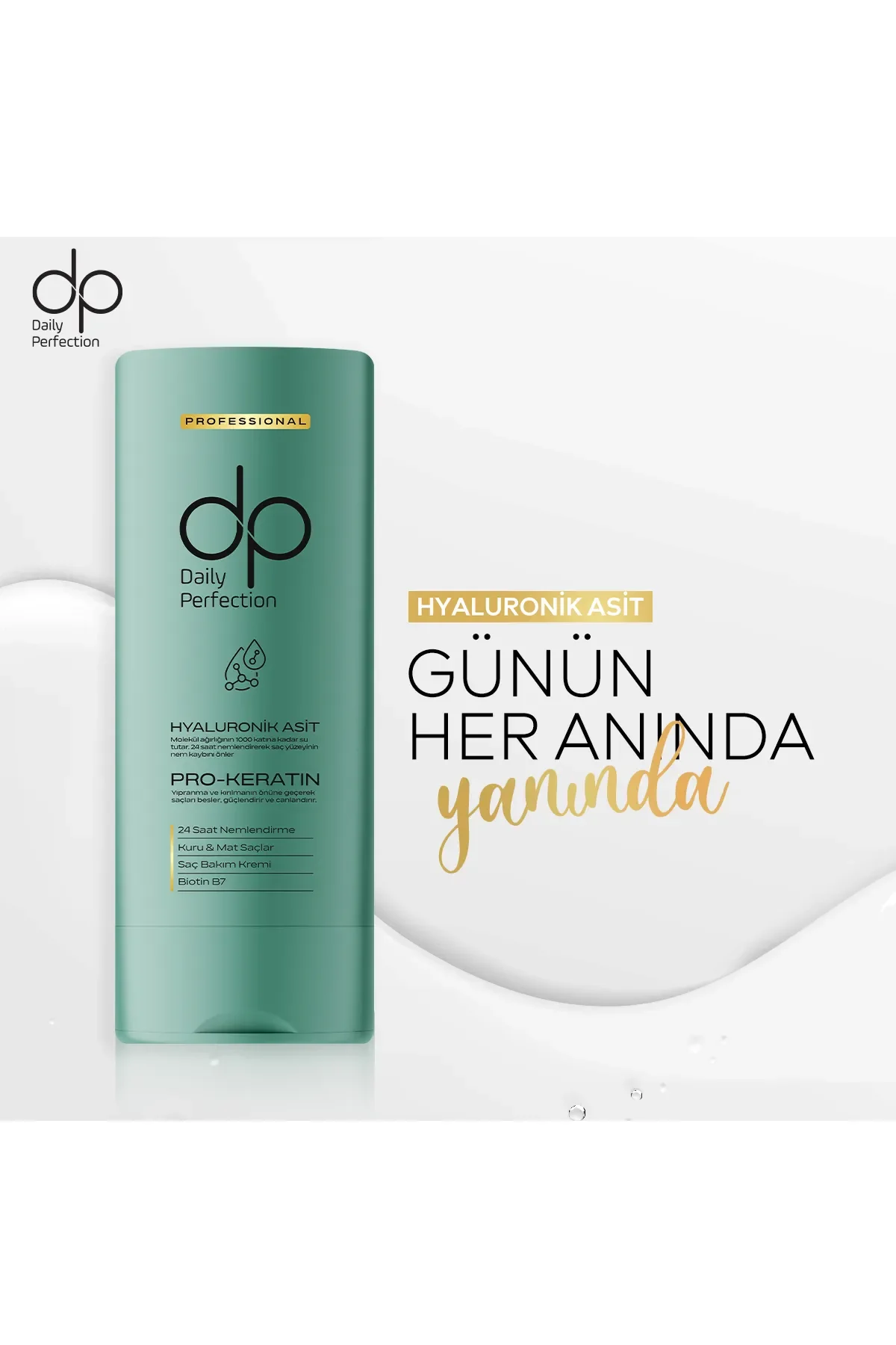 NIVEMESHOME ÁCIDO HIALURÓNICO DAİLY PERFECTION CREMA PARA EL CABELLO 350 ML DP