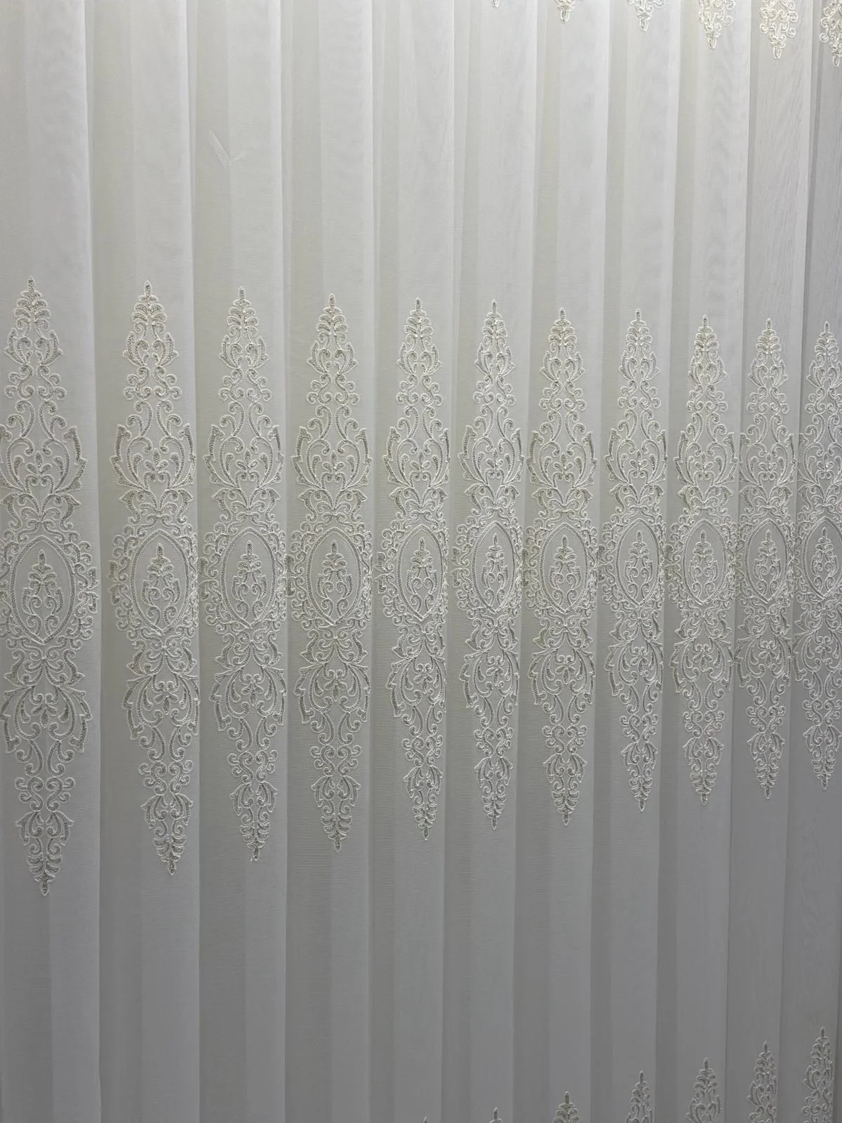 NİVEMESHOME KAREL GOLD DETAYLI 4529 1/3 SIK PİLELİ TÜL PERDE APM