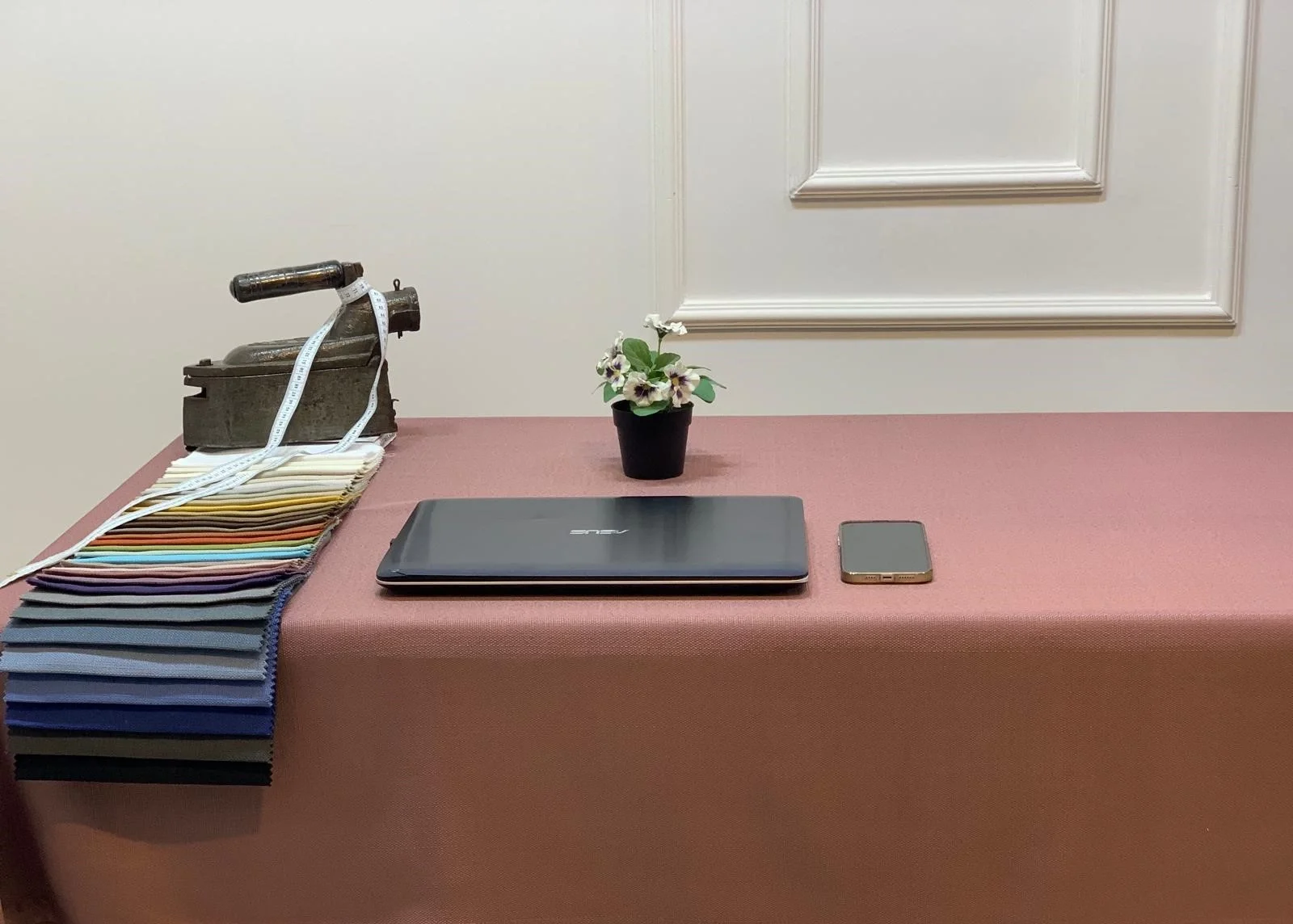 NİVEMESHOME LINO TREND COPRITAVOLO ROSA SECCO APM