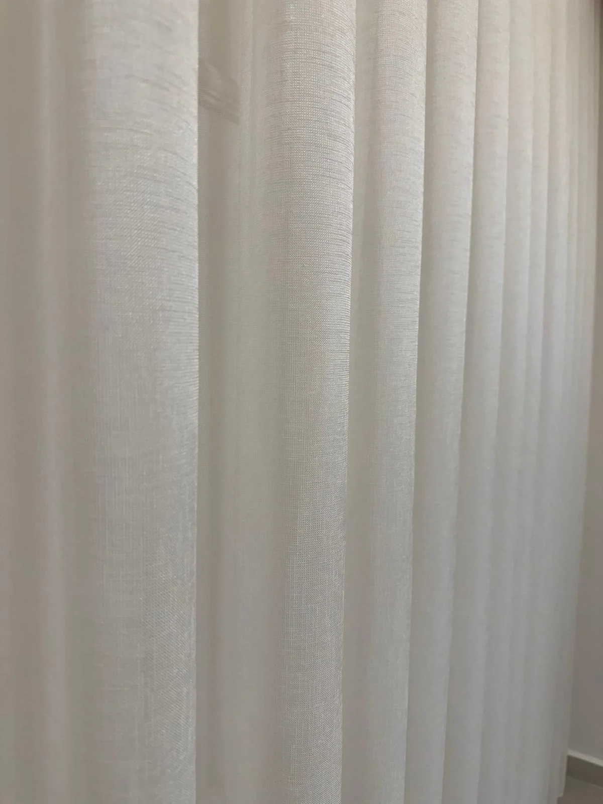 TENDA IN LINO NATURALE NIVEMESHOME DESIGN DESERTO 1/2,5 TENDA IN TULLE A PLETRO