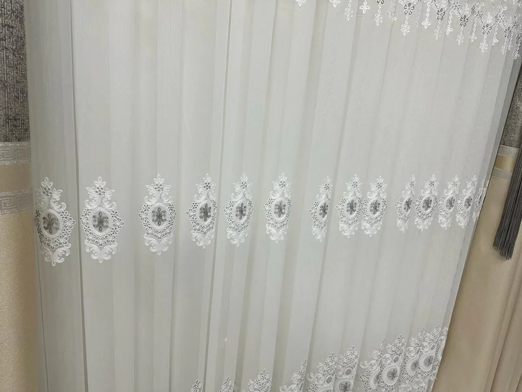 NİVEMESHOME LİBRA 1/3 SIK PİLELİ TÜL PERDE APM