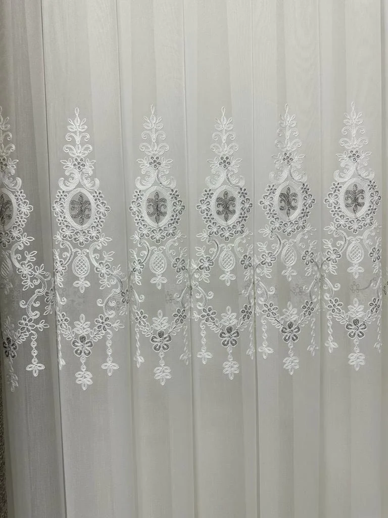 NİVEMESHOME LİBRA 1/3 SIK PİLELİ TÜL PERDE APM