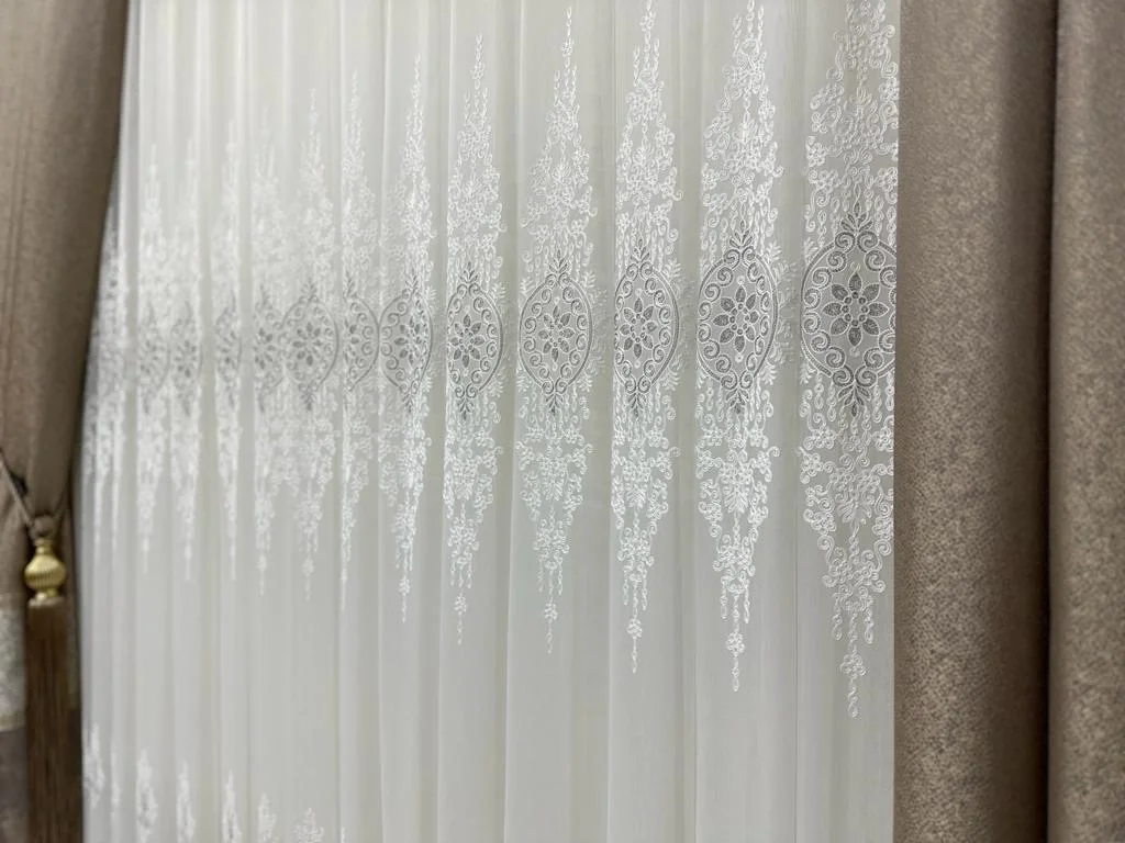 NİVEMESHOME LİNES 1/3 SIK PİLELİ TÜL PERDE