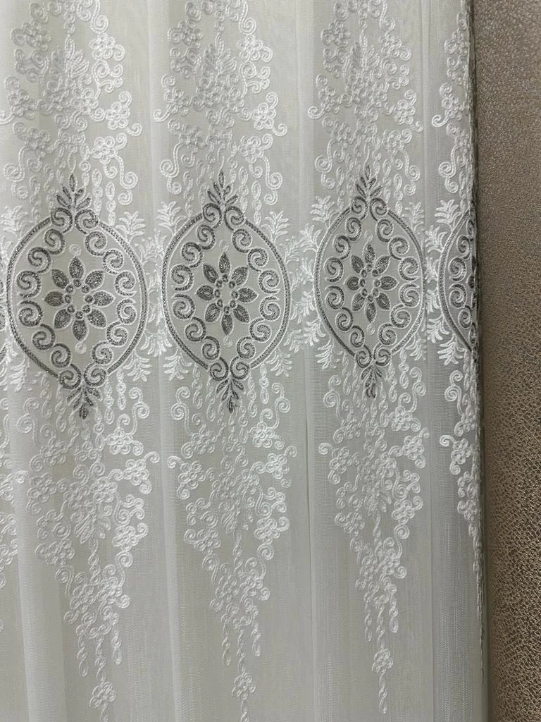 NİVEMESHOME LİNES 1/3 SIK PİLELİ TÜL PERDE