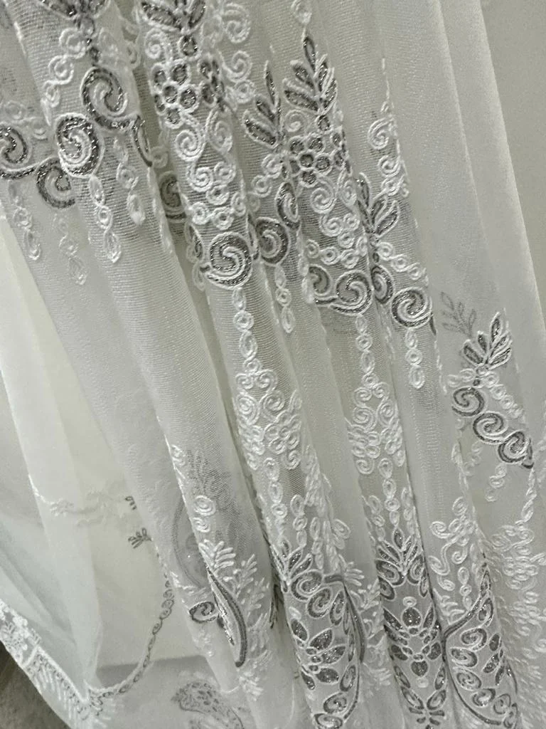 NİVEMESHOME LİNES 1/3 SIK PİLELİ TÜL PERDE