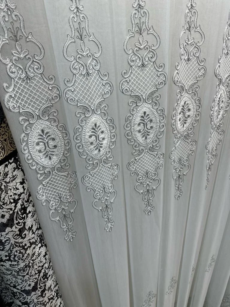 NİVEMESHOME LİSA PLATA DETALLE 2015 1/3 TELA DE TUL PLISADA APM