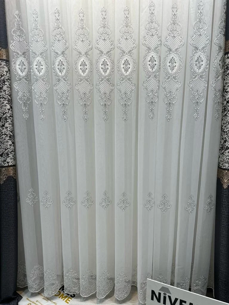 NİVEMESHOME LİSA PLATA DETALLE 2015 1/3 TELA DE TUL PLISADA APM