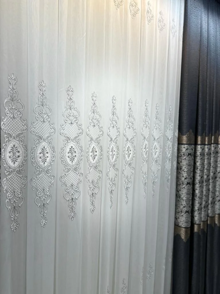 NİVEMESHOME LİSA PLATA DETALLE 2015 1/3 TELA DE TUL PLISADA APM