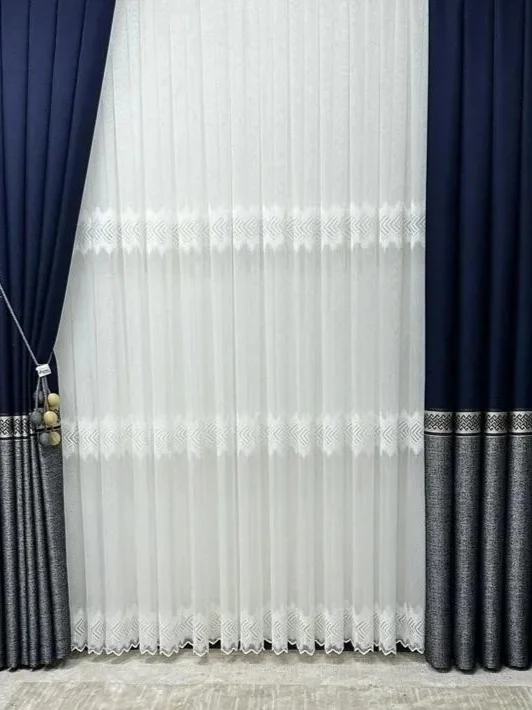 NİVEMESHOME LUCCA 1/3 DENSELY PLEATED TÜL PERDE APM