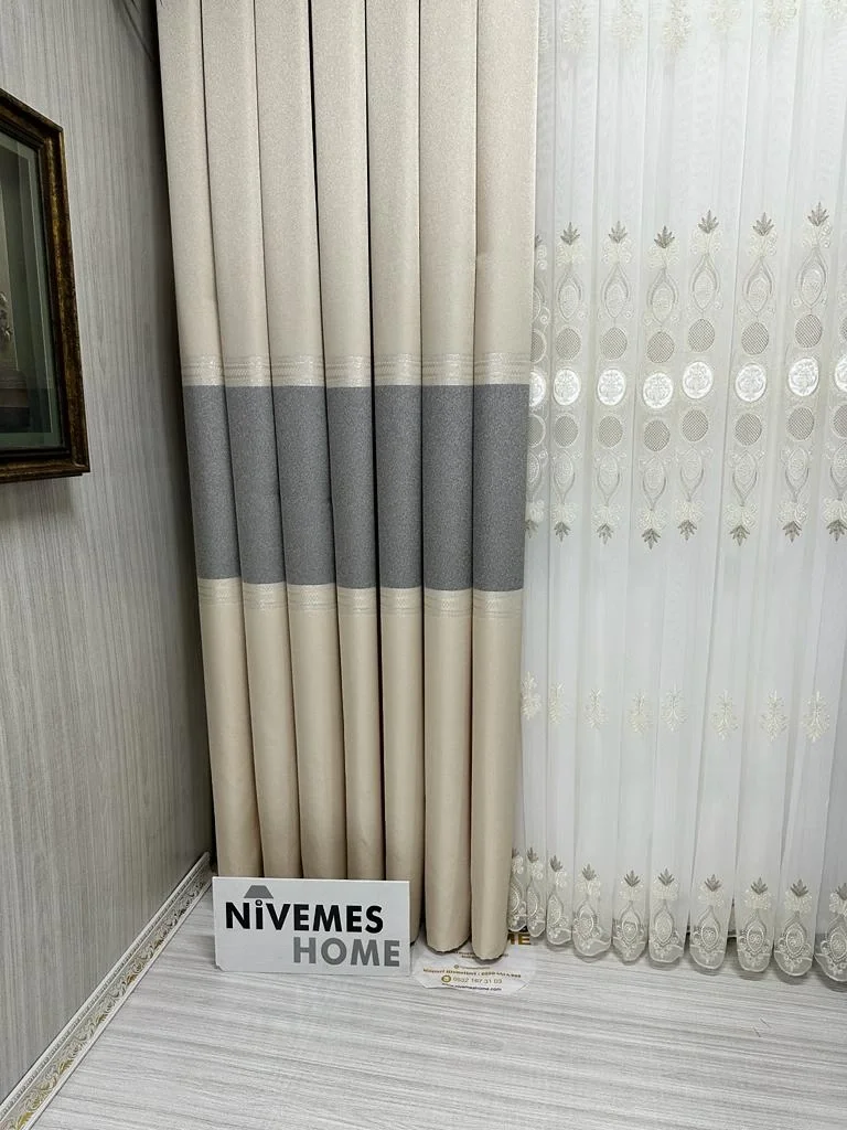 NİVEMESHOME MANAVGAT كريم FT632113 V-113 1/3 سيك بيليلي فون بيرده APM