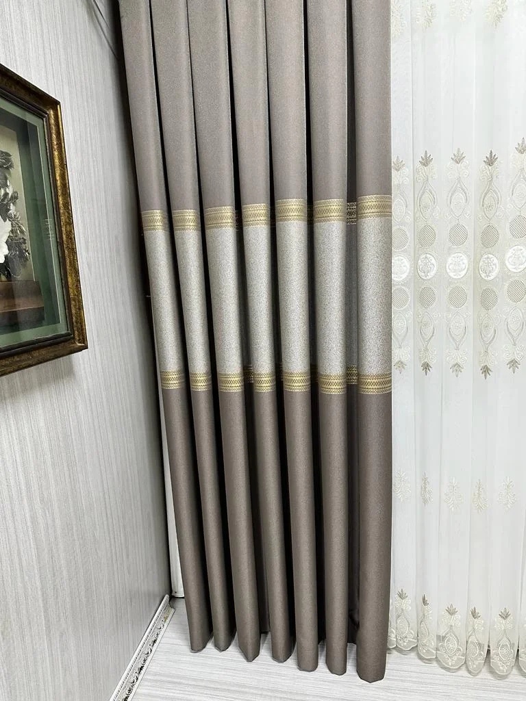 NİVEMESHOME MANAVGAT TOPRAK FT632113 V-5301 1/3 SIK PİLELİ FON PERDE APM