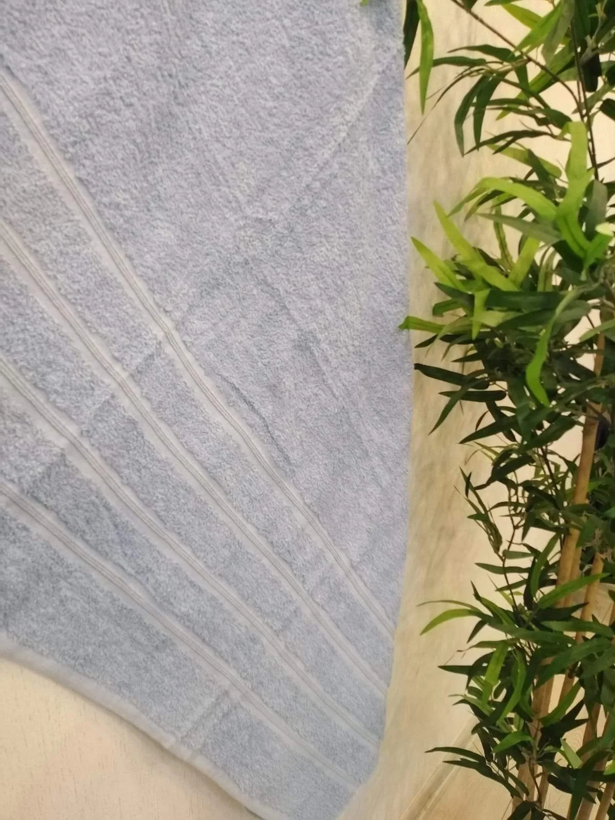 TOALLA DE BAÑO AZUL NIVEMESHOME CINAR