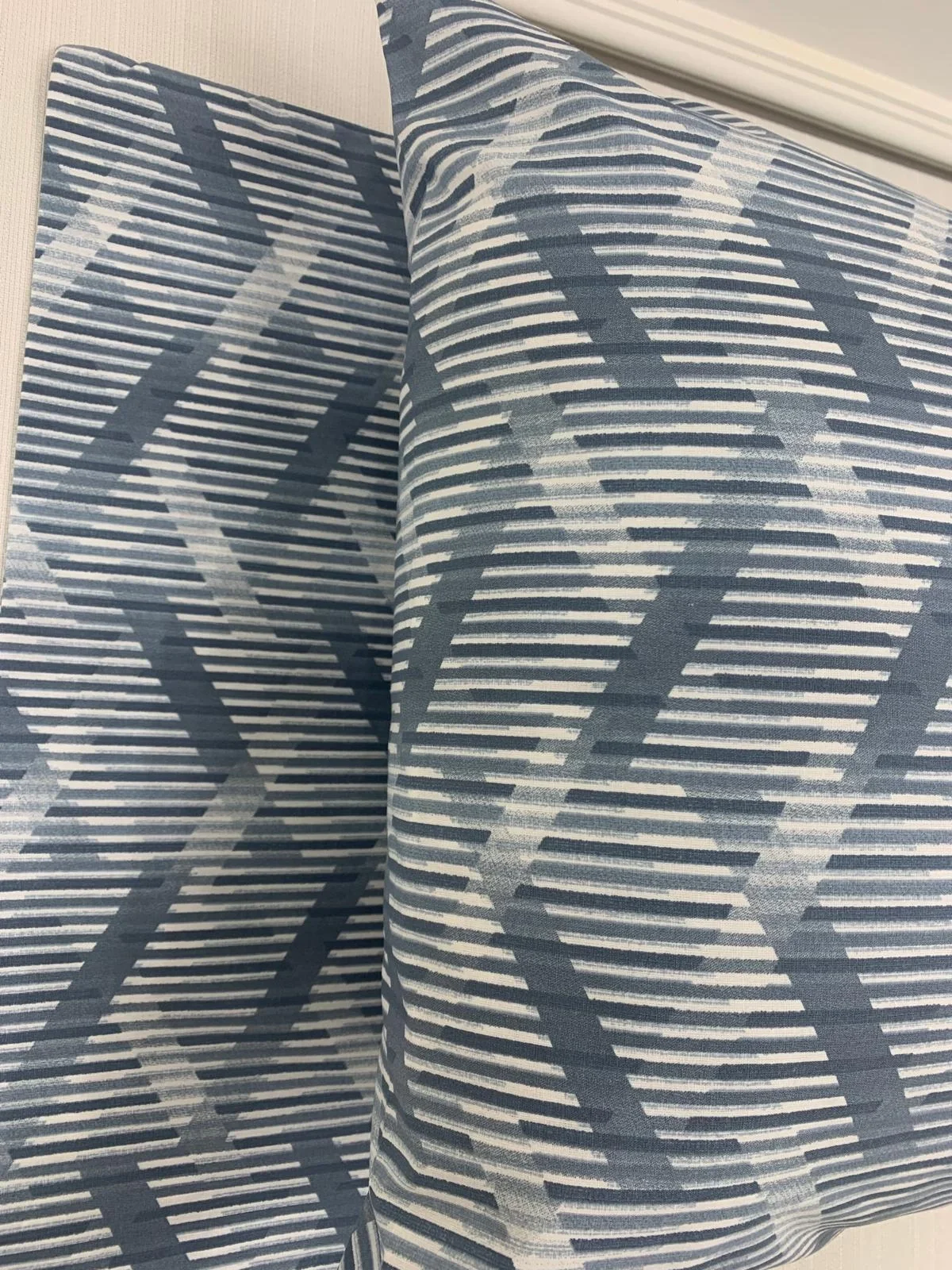 NİVEMESHOME BLUE STRIPED PATTERN 2 PIECE PILLOW CASE COVER 50X70