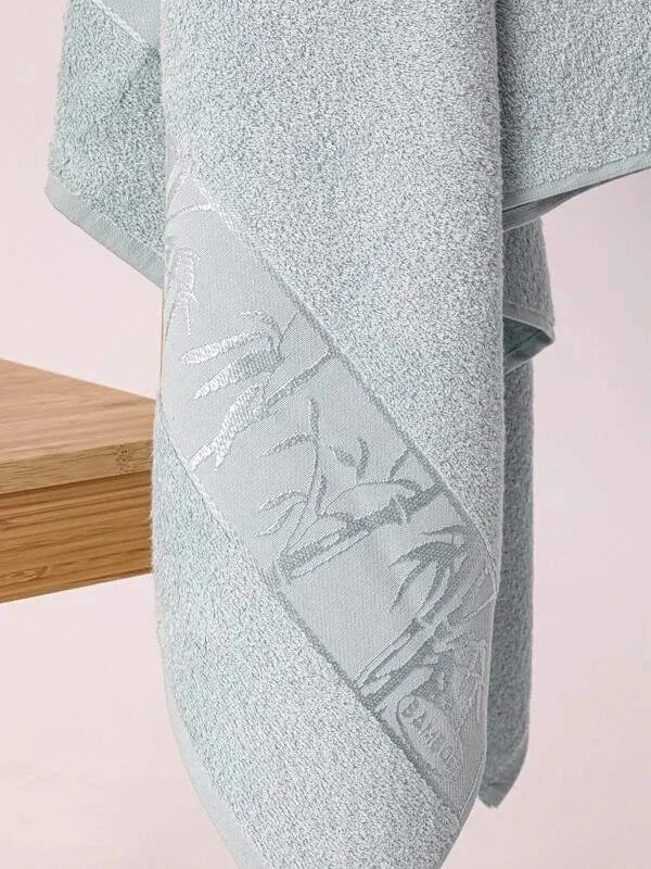 NIVEMESHOME MINT GREEN BAMBOO BATH TOWEL NURPAK