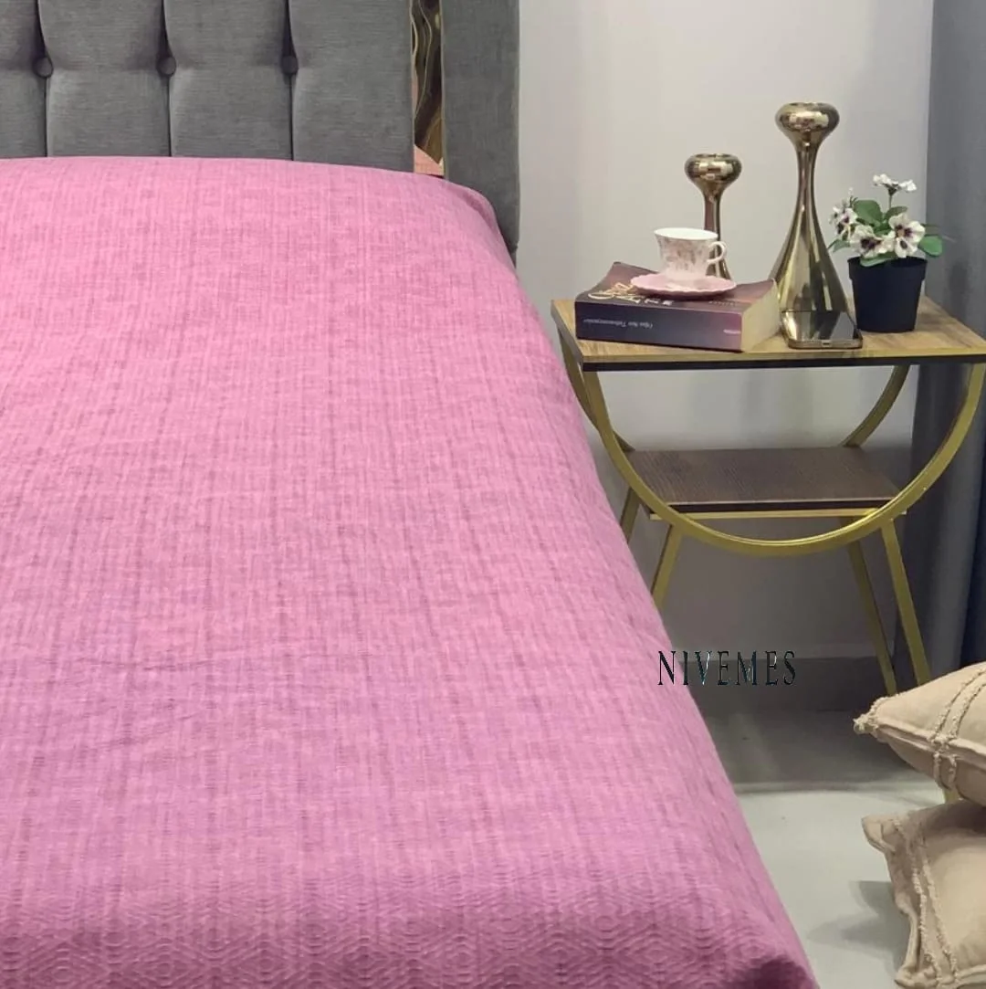 NİVEMESHOME PURPLE 200X230 SINGLE QUILT COVER DOUBLE BED