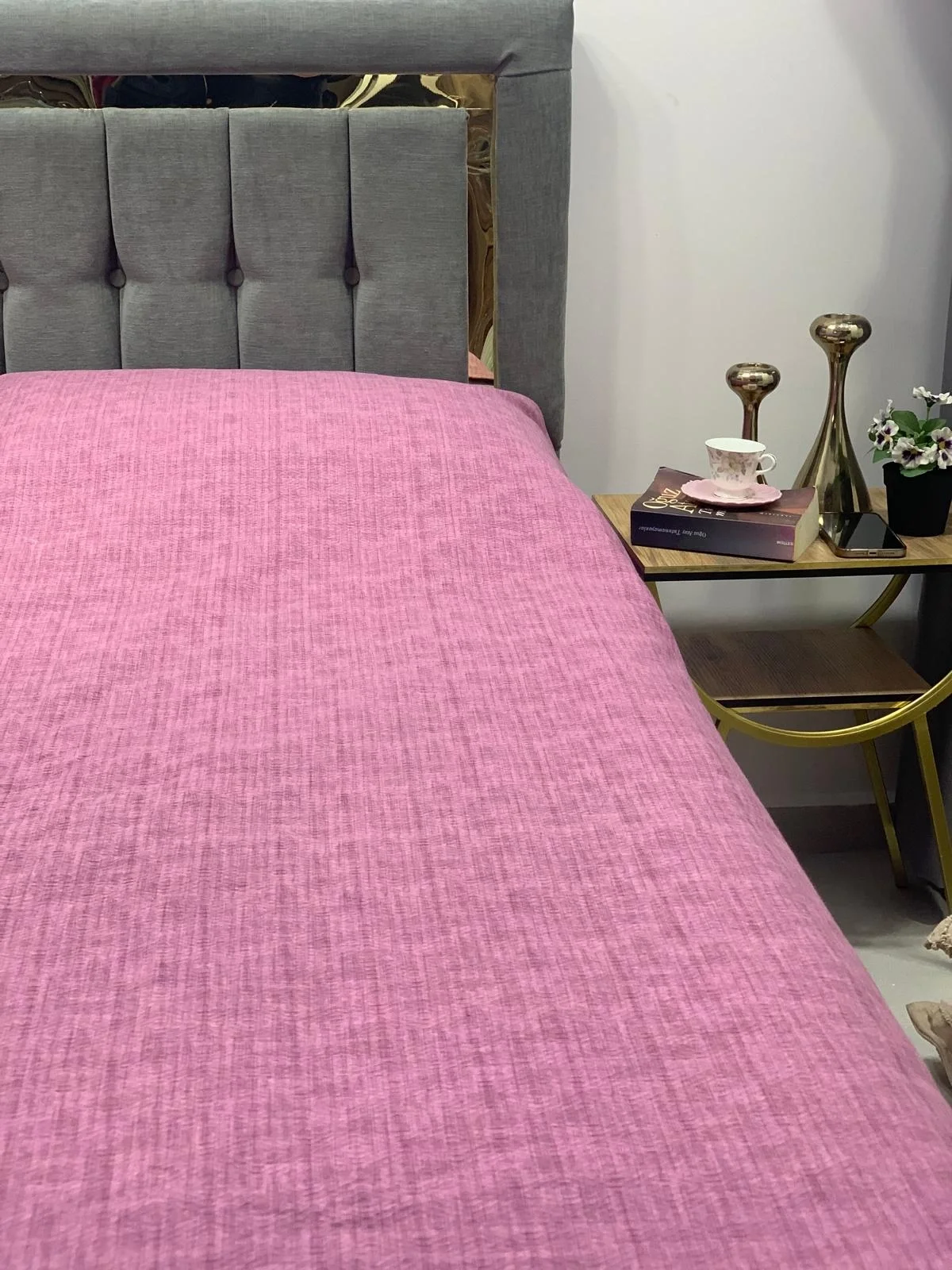 NİVEMESHOME PURPLE 200X230 SINGLE QUILT COVER DOUBLE BED