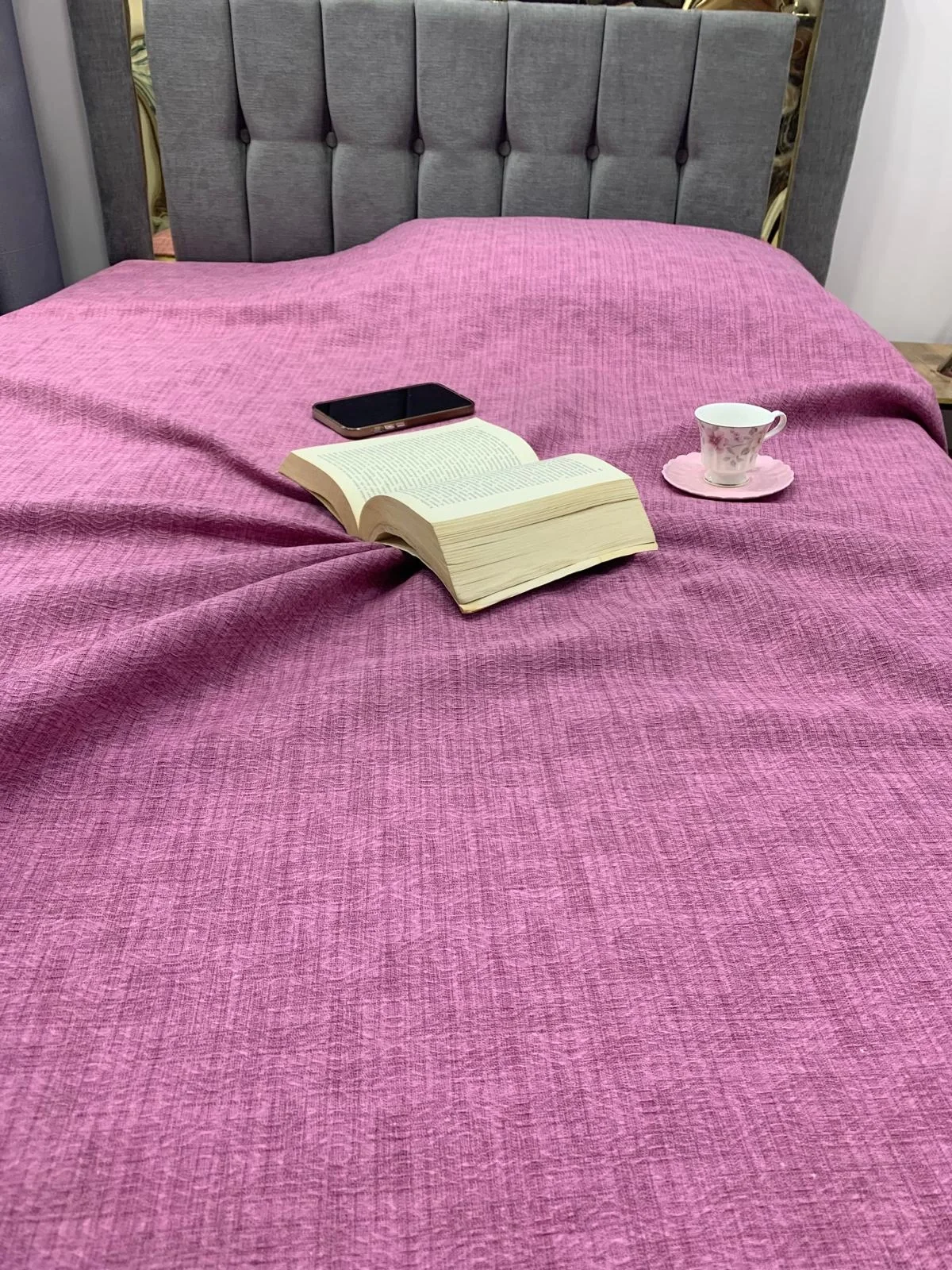 NİVEMESHOME PURPLE 200X230 SINGLE QUILT COVER DOUBLE BED