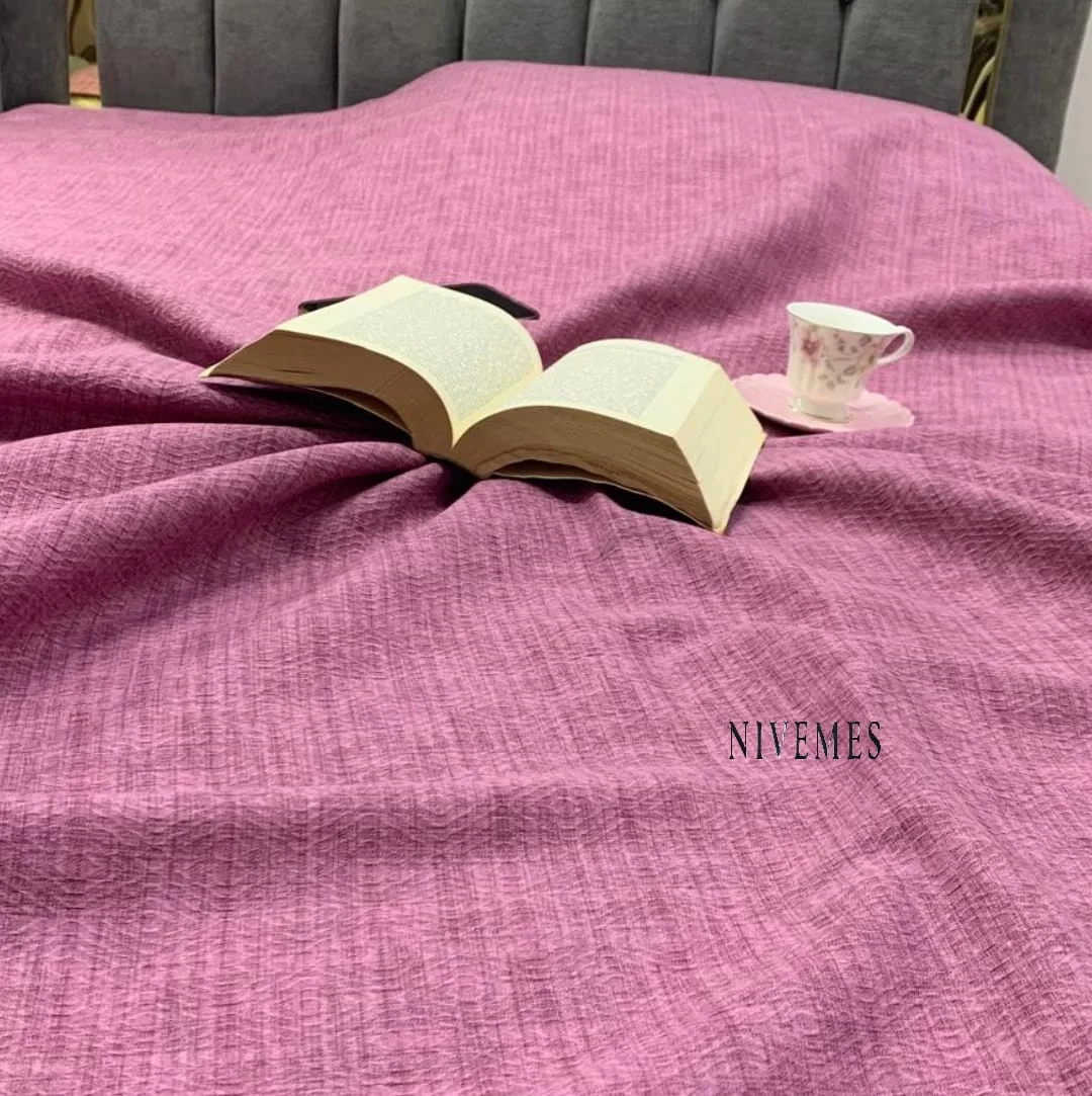 NİVEMESHOME PURPLE 200X230 SINGLE QUILT COVER DOUBLE BED