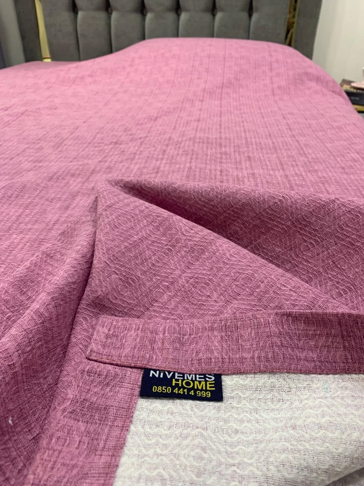 NİVEMESHOME PURPLE 200X230 SINGLE QUILT COVER DOUBLE BED