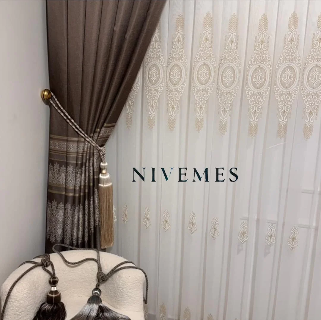 NİVEMESHOME HAPPY HOROSCOPE DESIGN 1650 1/3 THICK PILED TULLE CURTAIN APM