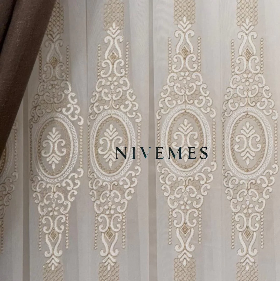 NİVEMESHOME HAPPY HOROSCOPE DESIGN 1650 1/3 THICK PILED TULLE CURTAIN APM