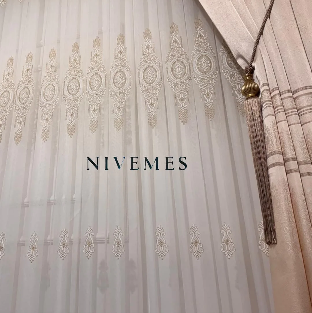 NİVEMESHOME HAPPY HOROSCOPE DESIGN 1650 1/3 THICK PILED TULLE CURTAIN APM