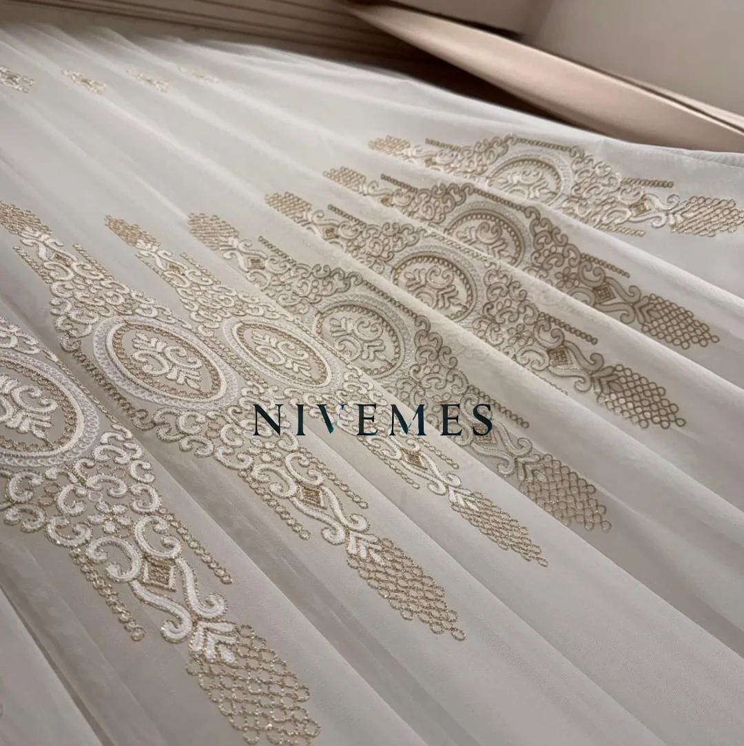 NİVEMESHOME HAPPY HOROSCOPE DESIGN 1650 1/3 THICK PILED TULLE CURTAIN APM