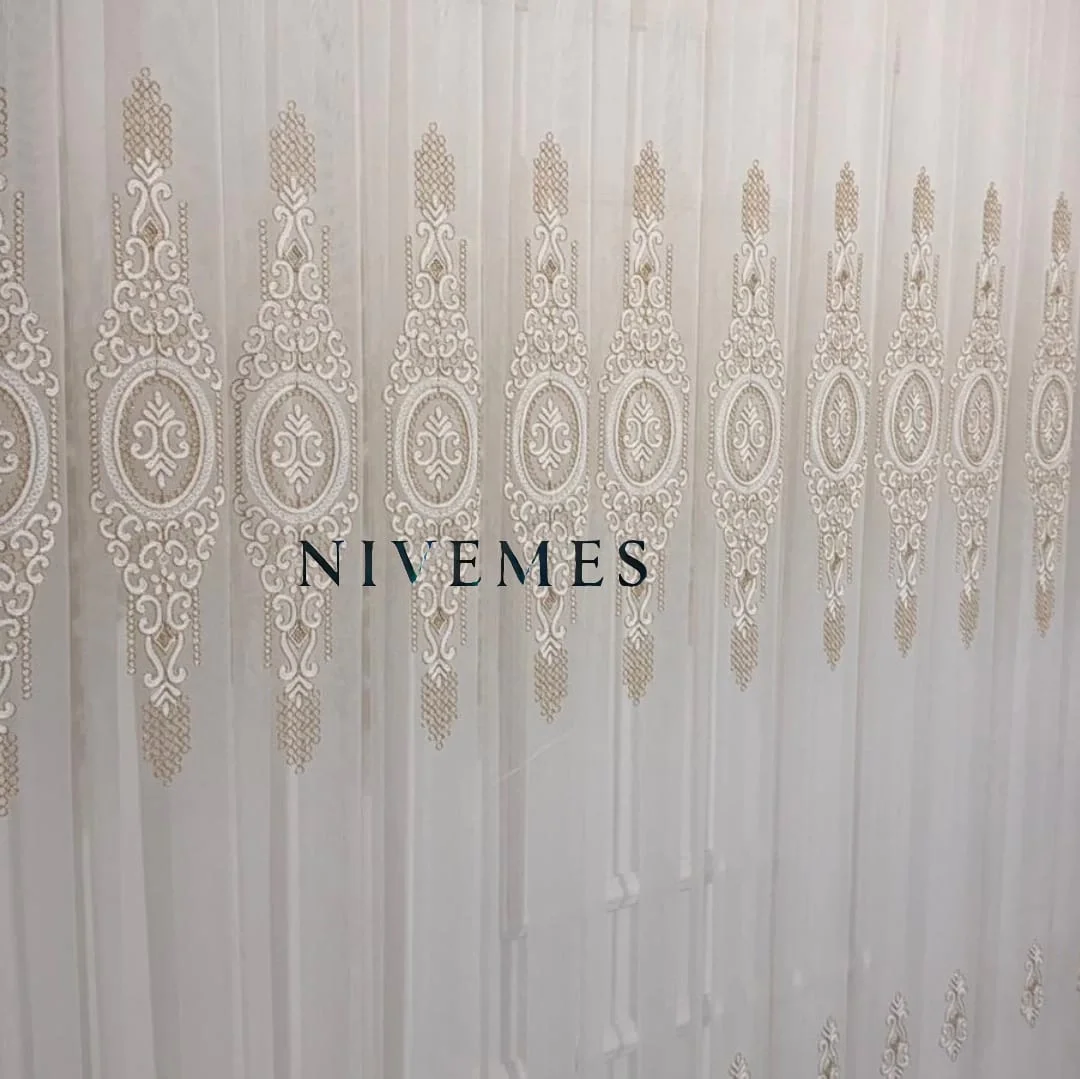 NİVEMESHOME HAPPY HOROSCOPE DESIGN 1650 1/3 THICK PILED TULLE CURTAIN APM