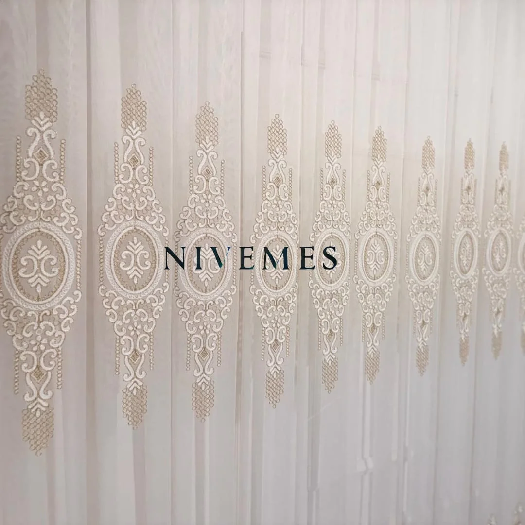 NİVEMESHOME HAPPY HOROSCOPE DESIGN 1650 1/3 THICK PILED TULLE CURTAIN APM