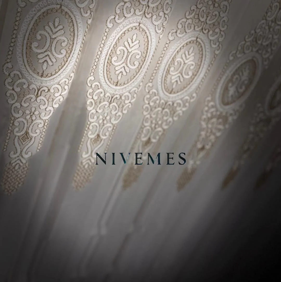 NİVEMESHOME HAPPY HOROSCOPE DESIGN 1650 1/3 THICK PILED TULLE CURTAIN APM