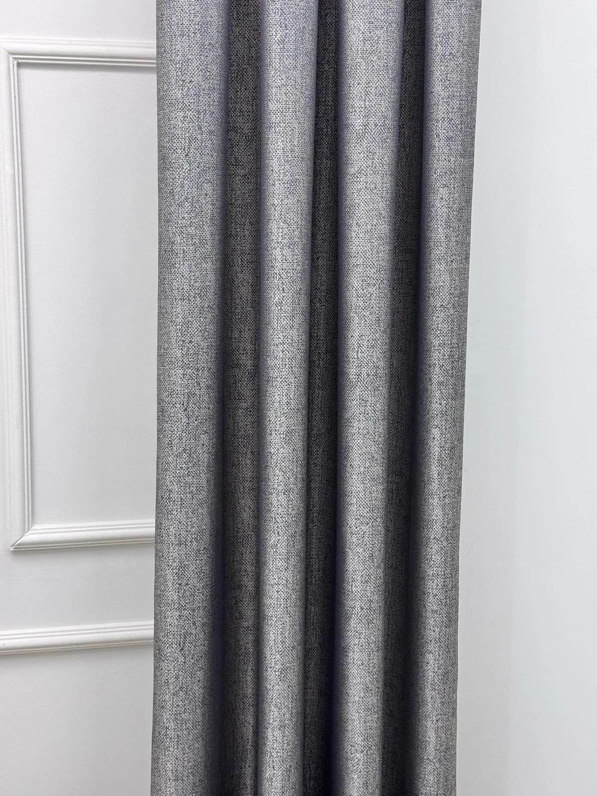 NİVEMESHOME NEVRA V-5209 GRİ 1/3 SIK PİLELİ FON PERDE APM