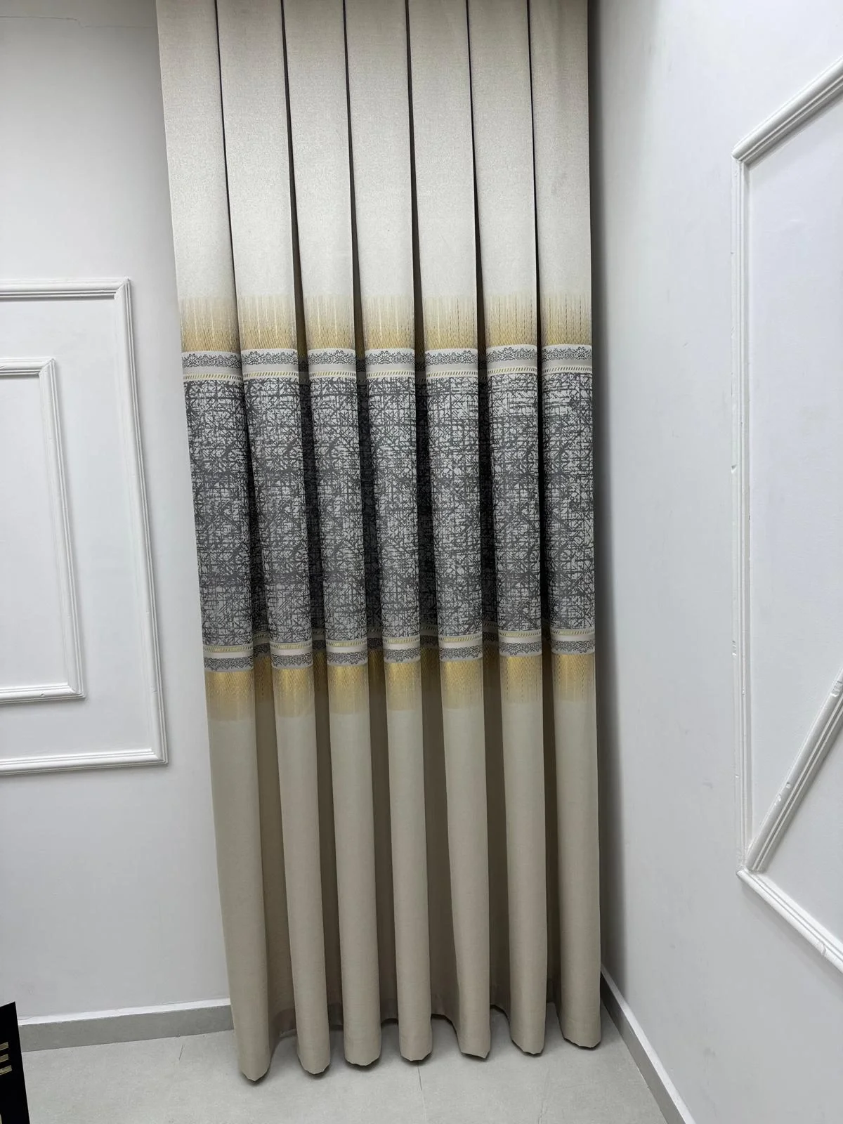 NİVEMESHOME NİLÜFER V -122 1/3 SIK PİLELİ FON PERDE APM